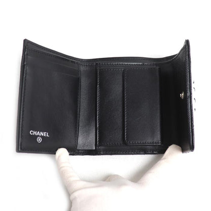 CHANEL シャネル 19 スモールフラップ ウォレット 三つ折り財布 AP3711 レディース【中古】【美品】