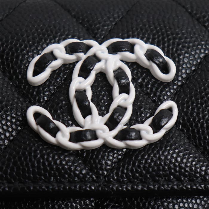 CHANEL シャネル 19 スモールフラップ ウォレット 三つ折り財布 AP3711 レディース【中古】【美品】