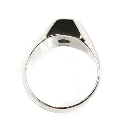 Pt900プラチナ リング・指輪 ダイヤモンド0.34ct 20号 19.4g メンズ【中古】【美品】