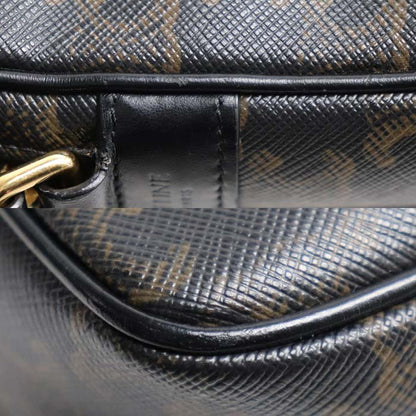 CELINE セリーヌ トリオンフ ショルダーバッグ ブラック 194502CIM.380G レディース【中古】