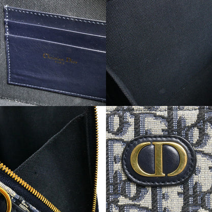 Dior ディオール トロッター オブリーク 30 モンテーニュ 2Wayショルダーバッグ ベージュ×ネイビー S2141UTZQ_M928 レディース【中古】【美品】