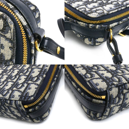 Dior ディオール トロッター オブリーク 30 モンテーニュ 2Wayショルダーバッグ ベージュ×ネイビー S2141UTZQ_M928 レディース【中古】【美品】