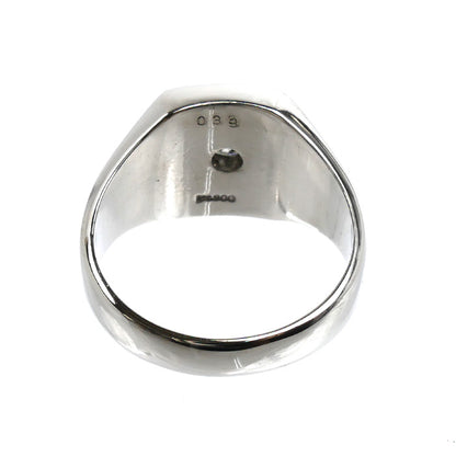 Pt900プラチナ 印台 リング・指輪 ダイヤモンド0.33ct 20号 18.2g メンズ【中古】