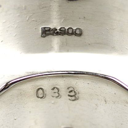 Pt900プラチナ 印台 リング・指輪 ダイヤモンド0.33ct 20号 18.2g メンズ【中古】