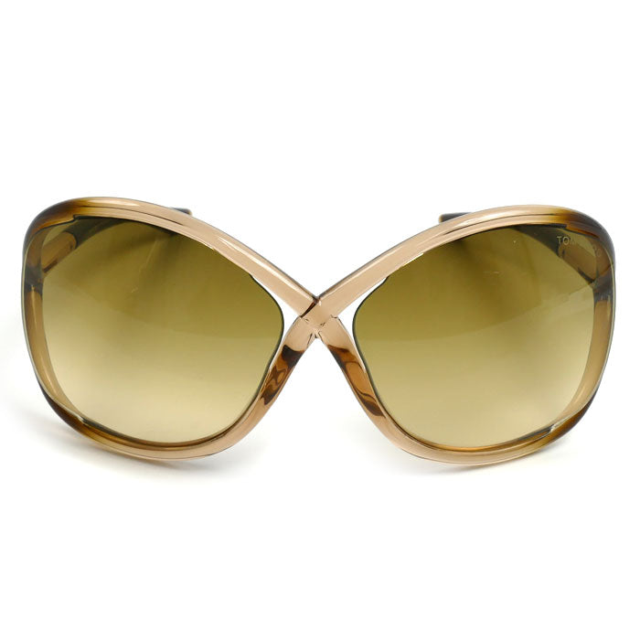 TOM FORD トムフォード Whitney サングラス ブラウン TF9 74F 64□14 110 レディース【中古】
