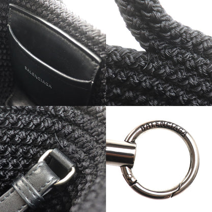 BALENCIAGA バレンシアガ イビザ スモール 2Wayショルダーバッグ ブラック 695612 レディース【中古】