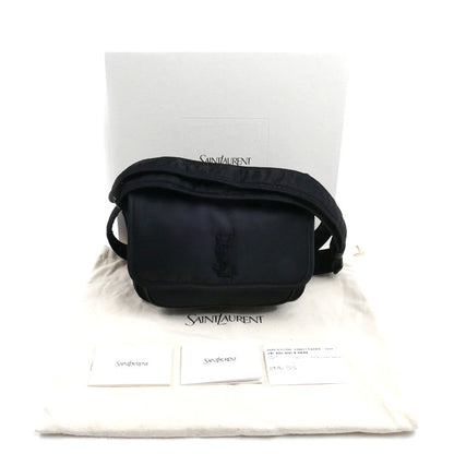 SAINT LAURENT サンローラン ニキ スモールメッセンジャー ショルダーバッグ ブラック 776611FACKH1000 メンズ【中古】【美品】