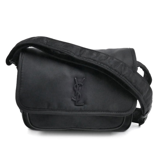 SAINT LAURENT サンローラン ニキ スモールメッセンジャー ショルダーバッグ ブラック 776611FACKH1000 メンズ【中古】【美品】