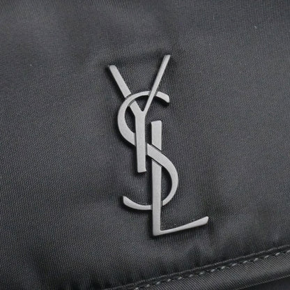 SAINT LAURENT サンローラン ニキ スモールメッセンジャー ショルダーバッグ ブラック 776611FACKH1000 メンズ【中古】【美品】