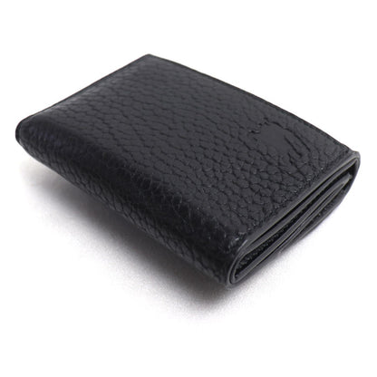 BURBERRY バーバリー チェス コンパクトウォレット 三つ折り財布 ブラック 80823231 ユニセックス【中古】【美品】