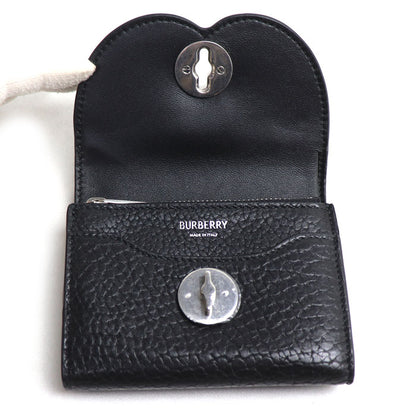 BURBERRY バーバリー チェス コンパクトウォレット 三つ折り財布 ブラック 80823231 ユニセックス【中古】【美品】