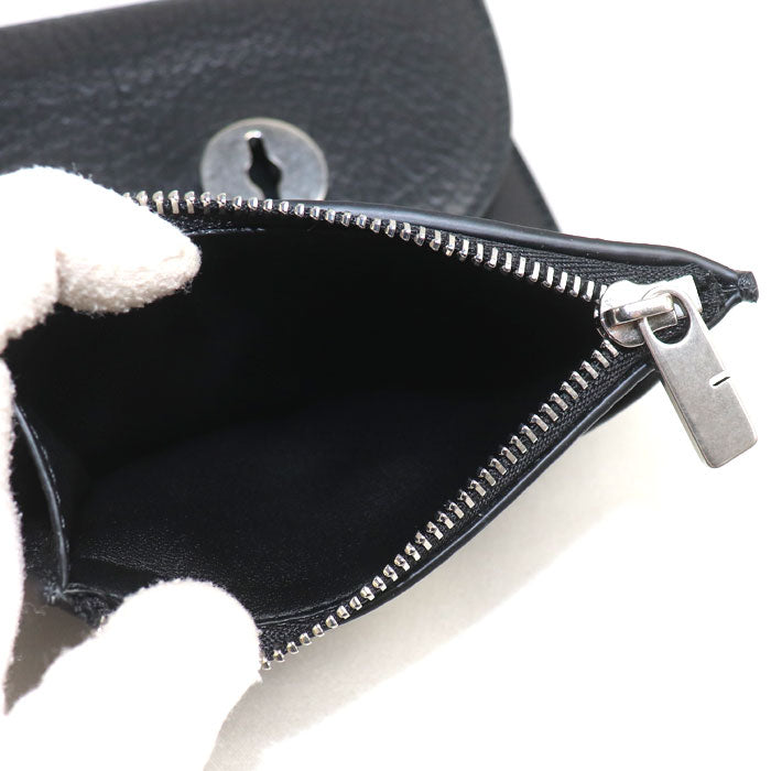BURBERRY バーバリー チェス コンパクトウォレット 三つ折り財布 ブラック 80823231 ユニセックス【中古】【美品】