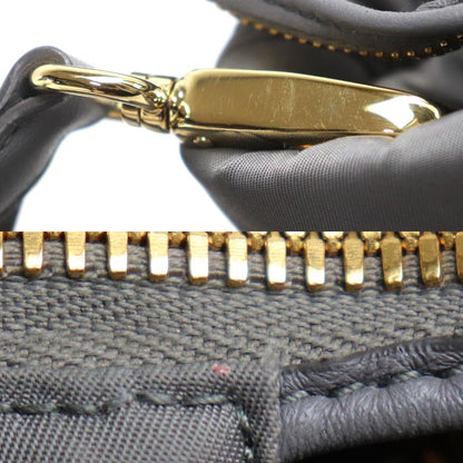 PRADA プラダ Re-Nylon パデット トート ショルダーバッグ グレー 1BG373_RDJN レディース【中古】