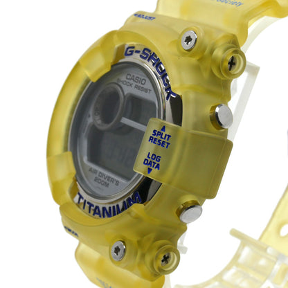 CASIO カシオ G-SHOCK イルクジ フロッグマン 腕時計 電池式 WCCS イエロー DW-8201WC-2T メンズ【中古】