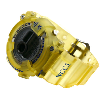 CASIO カシオ G-SHOCK イルクジ フロッグマン 腕時計 電池式 WCCS イエロー DW-8201WC-2T メンズ【中古】
