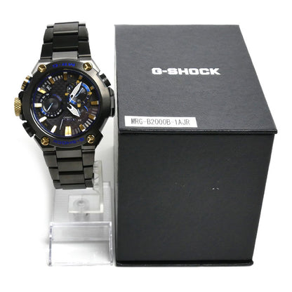 CASIO カシオ G-SHOCK 腕時計 ソーラー MRG-B2000B-1AJR 電波 メンズ【中古】【美品】