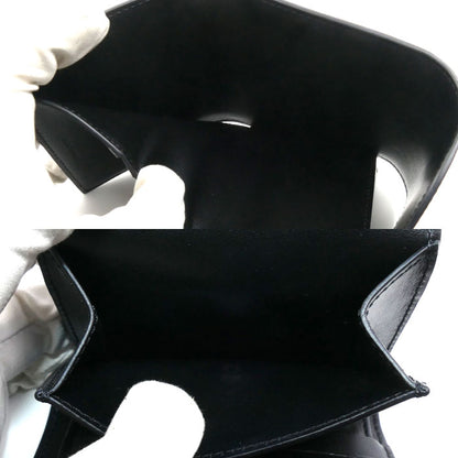 CELINE セリーヌ スモールフラップウォレット トリオンフ 三つ折り財布 ブラック 10D783DPV.38NO レディース【中古】【美品】