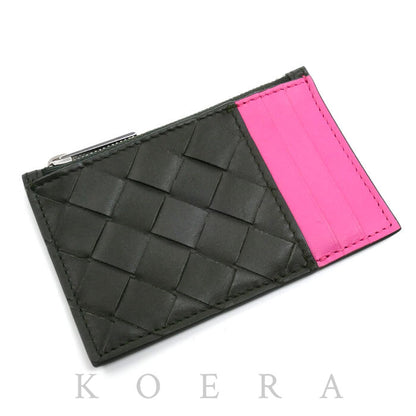 BOTTEGAVENETA ボッテガヴェネタ フラグメントケース イントレチャート カードケース CAMPING×BUBBLEGUM 679802 ユニセックス【中古】【美品】