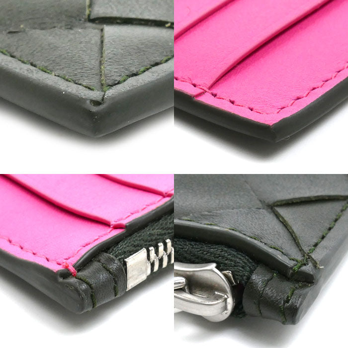 BOTTEGAVENETA ボッテガヴェネタ フラグメントケース イントレチャート カードケース CAMPING×BUBBLEGUM 679802 ユニセックス【中古】【美品】