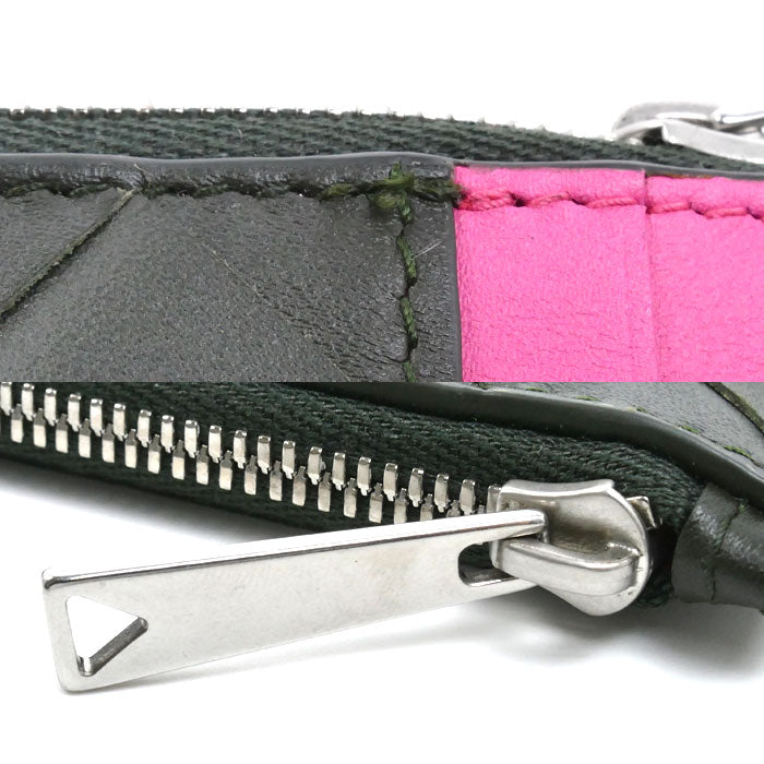 BOTTEGAVENETA ボッテガヴェネタ フラグメントケース イントレチャート カードケース CAMPING×BUBBLEGUM 679802 ユニセックス【中古】【美品】