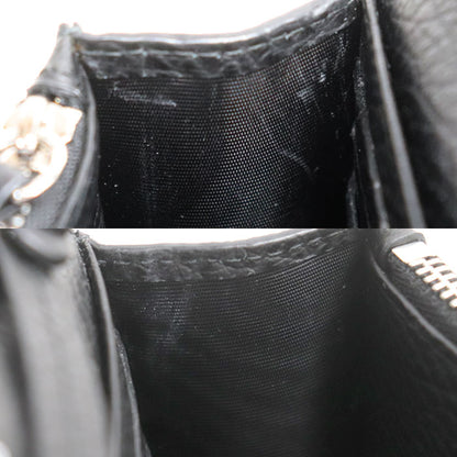 MAISON MARGIELA メゾンマルジェラ 4ステッチ チェーンウォレット ショルダーバッグ ブラック SA3UI0008 P4455 T8013 レディース【中古】【美品】