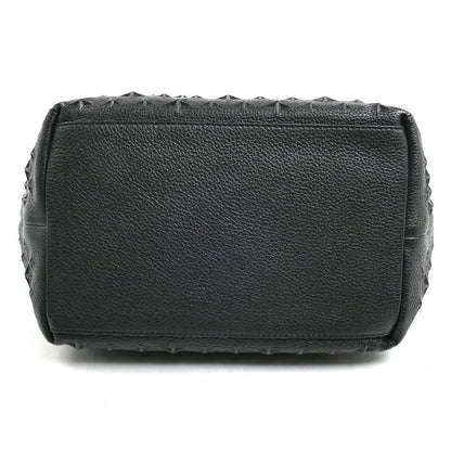 JIMMY CHOO ジミーチュウ ソフィア スモール スターエンボス トートバッグ ブラック レディース【中古】【美品】