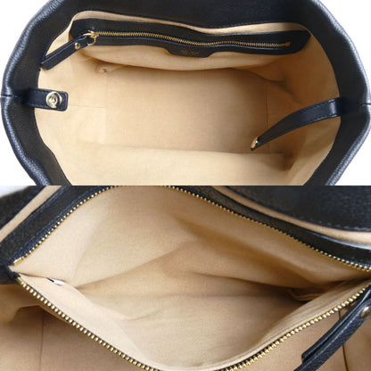 JIMMY CHOO ジミーチュウ ソフィア スモール スターエンボス トートバッグ ブラック レディース【中古】【美品】
