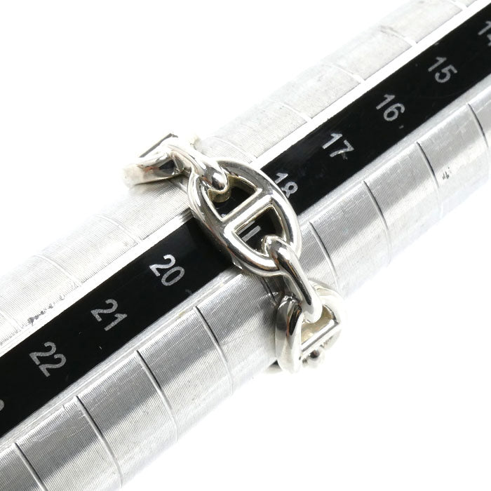 HERMES エルメス シルバー925 シェーヌダンクル アンシェネ リング・指輪 H109507B 00059 18.5号 59 6.1g メンズ【中古】【美品】
