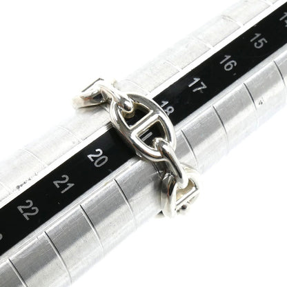 HERMES エルメス シルバー925 シェーヌダンクル アンシェネ リング・指輪 H109507B 00059 18.5号 59 6.1g メンズ【中古】【美品】