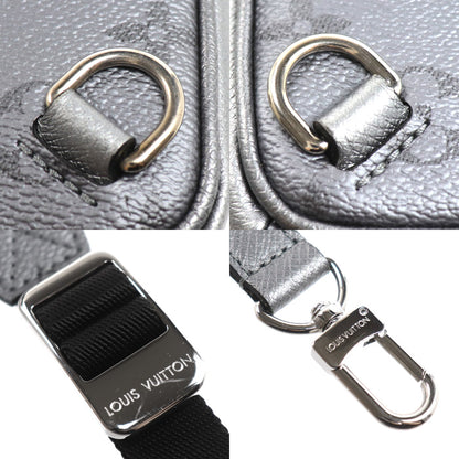 LOUIS VUITTON ルイ・ヴィトン アウトドア スリングバッグ ボディバッグ タイガラマ グレー/シルバー M30833 IC メンズ【中古】
