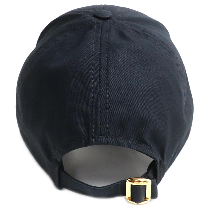 CELINE セリーヌ トリオンフ キャップ ベースボール ブラック 2AUT6969P.38NO M ユニセックス【中古】