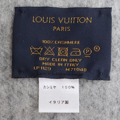 LOUIS VUITTON ルイ・ヴィトン エシャルプ レイキャビック マフラー ノワール M71040 LP1129 レディース【中古】【美品】