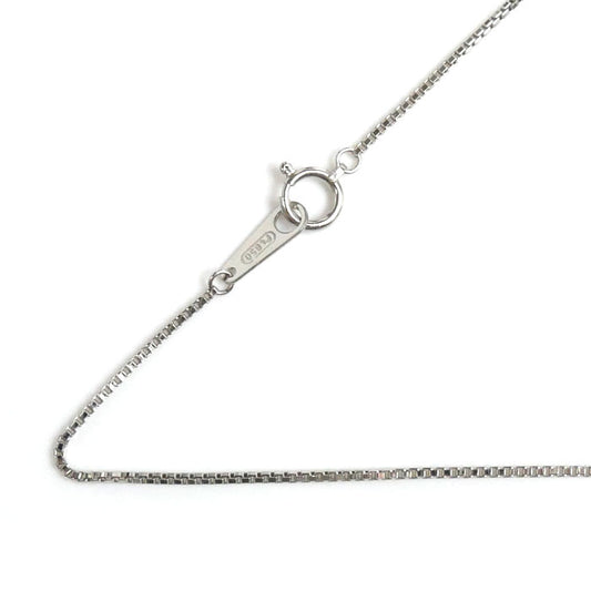 Pt850プラチナ ネックレス ベネチアン 3.8g 40cm レディース【中古】