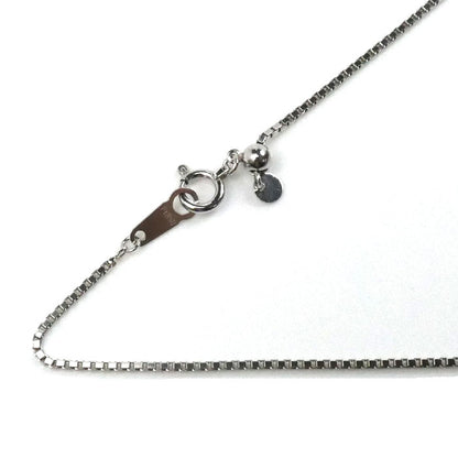 Pt850プラチナ ネックレス ベネチアン 4.0g ～45cm フリーチェーン レディース【中古】