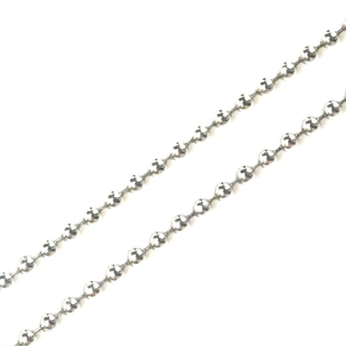 Pt850プラチナ ネックレス ボール 4.4g 40cm レディース【中古】