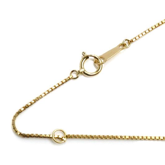 K18YG イエローゴールド ネックレス ベネチアン 3.4g 40cm レディース【中古】