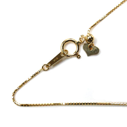 K18YG イエローゴールド ネックレス ベネチアン 2.2g ～45cm レディース【中古】