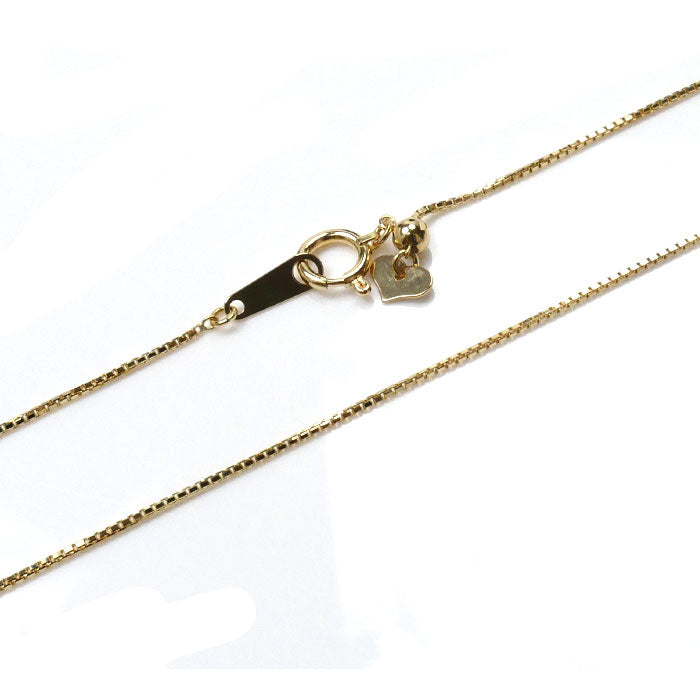 K18YG イエローゴールド ネックレス ベネチアン 2.2g ～45cm レディース【中古】