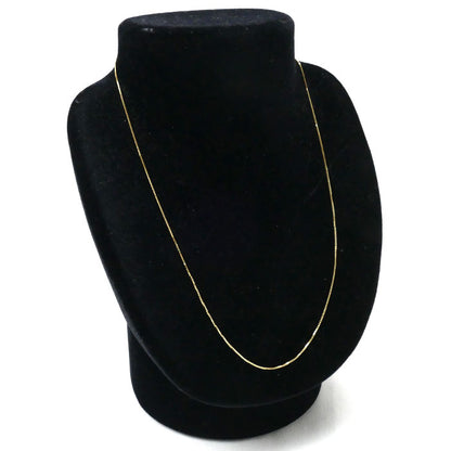 K18YG イエローゴールド ネックレス ベネチアン 2.2g ～45cm レディース【中古】