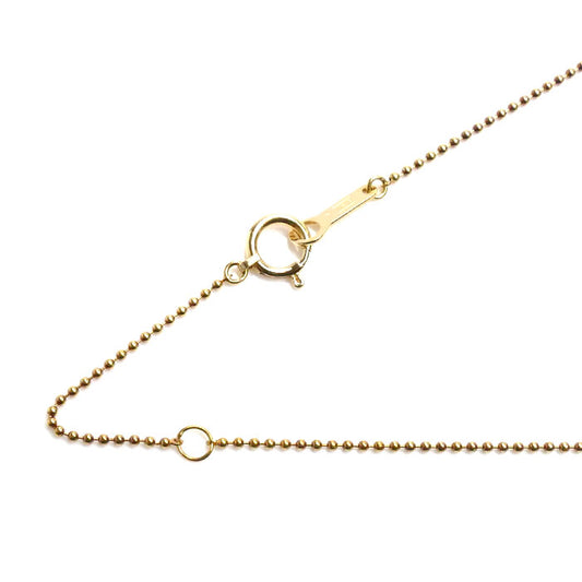 K18YG イエローゴールド ネックレス ボール 1.7g 40cm レディース【中古】