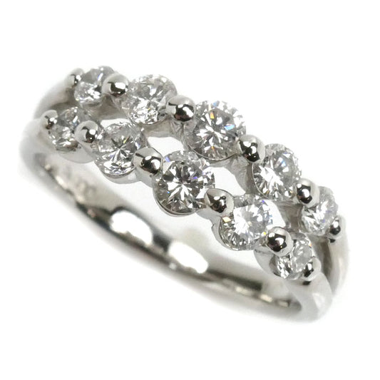 Pt900プラチナ ダイヤ リング・指輪 ダイヤモンド1.04ct 13号 6.3g レディース【中古】【美品】