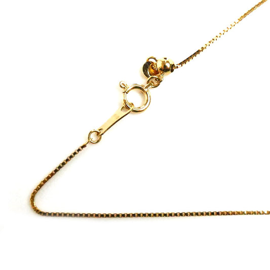 K18YG イエローゴールド ネックレス ベネチアン 2.0g ～50cm レディース【中古】