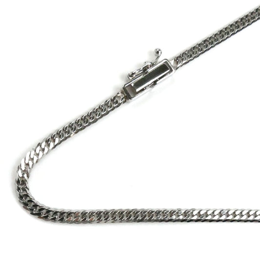 Pt850プラチナ ネックレス 喜平6面Wカット 11.3g 50cm【中古】