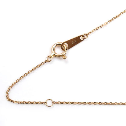 K18PG ピンクゴールド 小豆 ネックレス 1.4g 40cm レディース【中古】