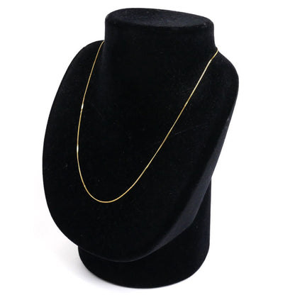 K18YG イエローゴールド ネックレス 喜平2面カット 1.1g 41cm【中古】