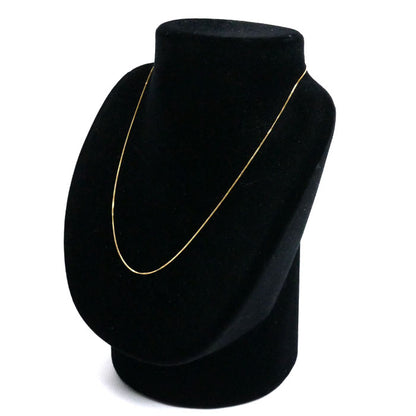 K18YG イエローゴールド ネックレス 喜平2面カット 1.3g 40cm【中古】