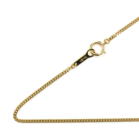 K18YG イエローゴールド ネックレス 喜平2面カット 2.9g 40cm【中古】