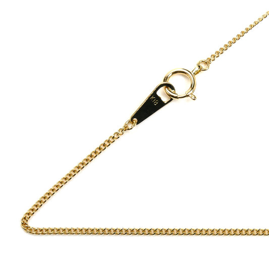 K18YG イエローゴールド ネックレス 喜平2面カット 2.5g 40cm【中古】