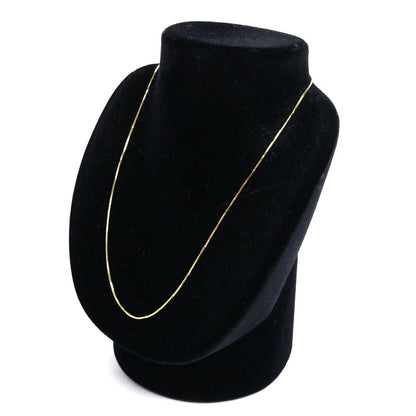 K18YG イエローゴールド ネックレス ベネチアン 3.7g ~45cm フリーチェーン レディース【中古】