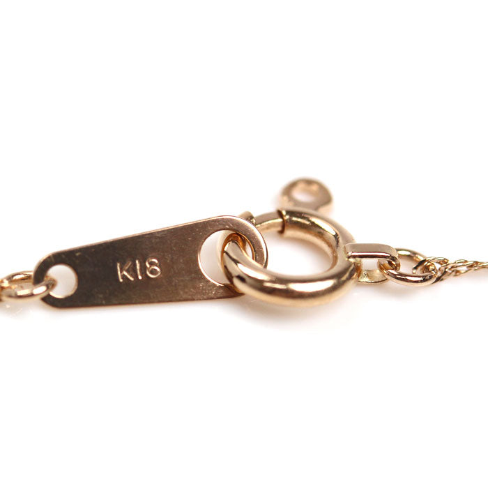 K18PG ピンクゴールド ネックレス スクリュー 0.8g 45cm レディース【中古】